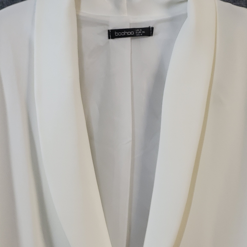 Boohoo Women Tuxedo Jacket - Picture 3 of 10